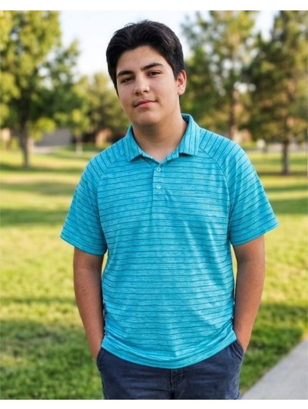 Xersion EverAir Husky Boys Performance Polo